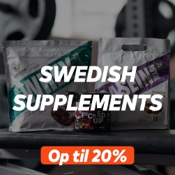 Swedish Supplements - Op til 20 %